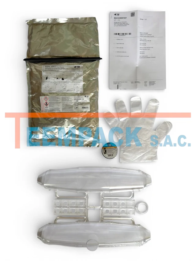 Empalme Submarino a Resina 1 kV 4x [70-95 mm²] - Sin conector BAH-038081521