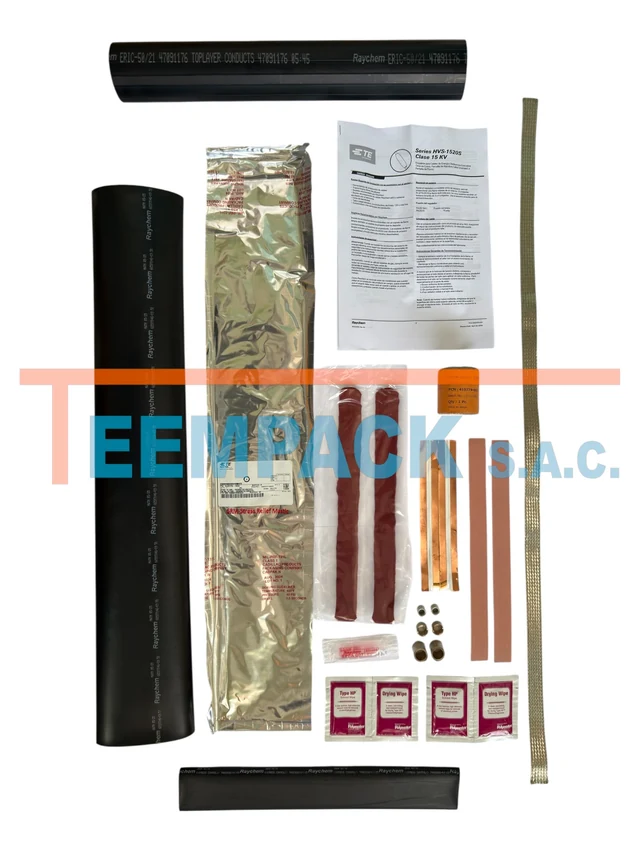Empalme Termocontraíble 15 kV 1x [250-350 MCM] - Sin conector HVS-1522S