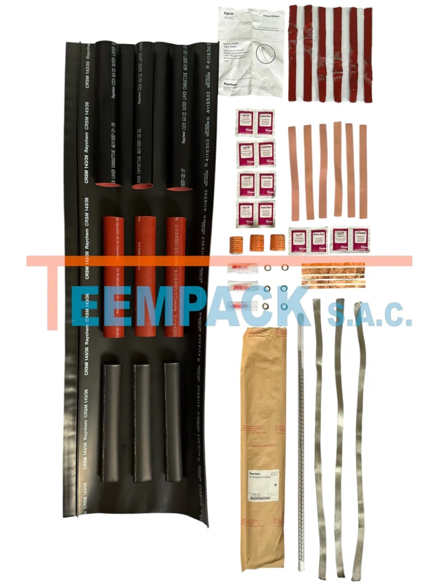 Empalme Termocontraíble Tripolar 15 kV 3x [500-750 MCM] - Sin conector HVS-3-1523S