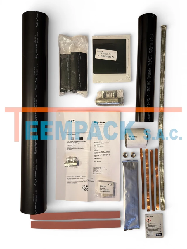 Empalme Termocontraíble Ultrarrápido 12 kV 1x [70-150 mm²] + Conector MXSU-3121