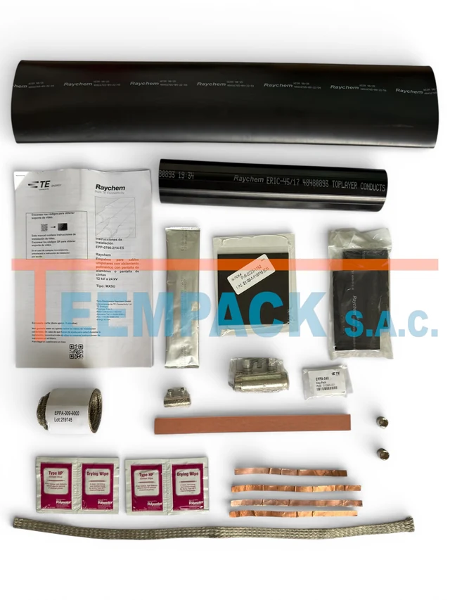 Empalme Termocontraíble Ultrarrápido 17.5 kV 1x [500 mm²] + Conector