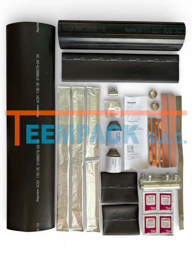Empalme Termocontraíble Ultrarrápido 36 kV 1x [500 mm²] + Conector MXSU-6151