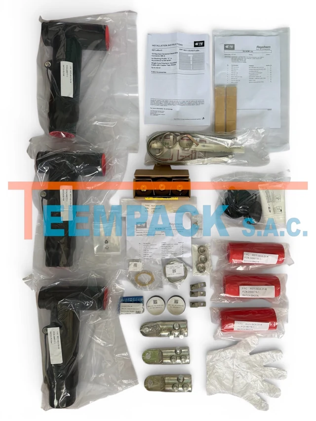 Conector Codo Bushing C Clase 24 kV 1250 A para Cable 12/20 kV 3-1x [400 mm²] RSTI-5951