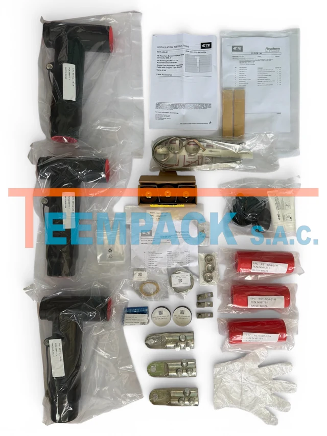 Conector Codo Bushing C Clase 24 kV 1250 A para Cable 12/20 kV 3-1x [500-630 mm²] RSTI-5952