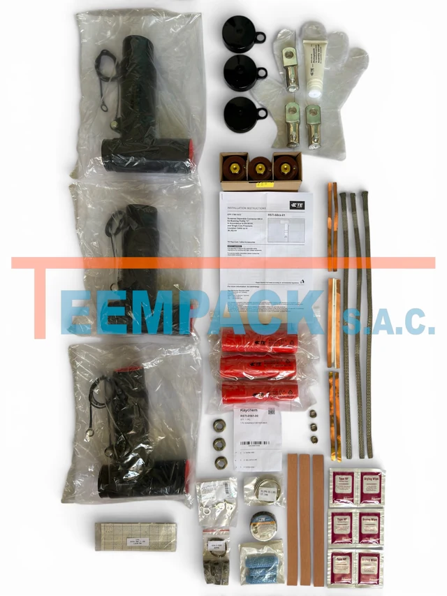 Conector Codo Bushing C Clase 42 kV 800 A para Cable 18/30 kV 3-1x [25-95 mm²] RSTI-6851